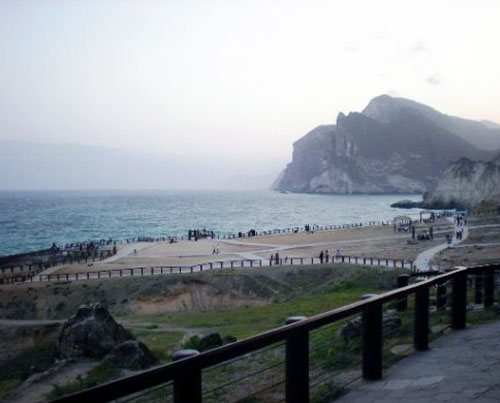 Oman. Salalah: Mugsayl beach